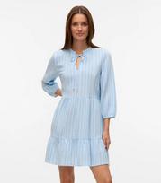 Vero Moda moteriška suknelė 10326289*01, mėlyna/baltas