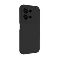 „Evelatus Xiaomi Redmi 15C 4G / 5G“ aukščiausios kokybės magnetinis, minkštas silikoninis dėklas, juodas
