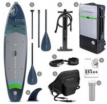 SUP lenta Movino GARDA 10'10" (330 cm) su baidarės sėdyne