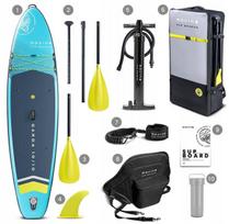 SUP lenta Movino GARDA 10'10" su baidarės sėdyne (i330 cm), mėlyna
