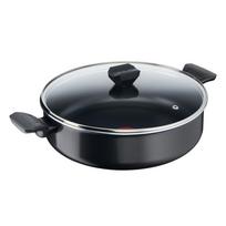 Aliuminio keptuvė su dangčiu ø 28 cm Simply Clean Red - Tefal