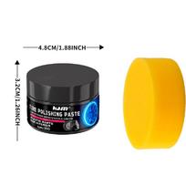 KJM - All-In-One Black Plastic And Leather Repair Agent - Car Interior Restoration Paste, Featuring Color Correction, Glossy Pol