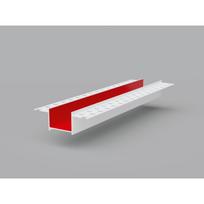 BELLA PLAST profilis PVC dekoratyvinių griovelių formavimui be tinklelio BP11 H3 R