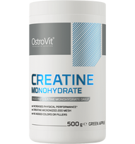 OstroVit Creatine Monohydrate, Green Apple, 500 g