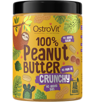 OstroVit Peanut Butter 100%, Crunchy, 1000 g