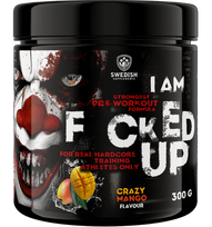 Swedish Supplements I Am F*cked Up, Crazy Mango, 300 g