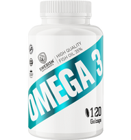 Swedish Supplements Omega 3, 120 kap