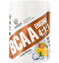 Swedish Supplements BCAA Engine 4:1:1, Crazy Mango, 400 g