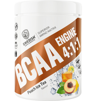 Swedish Supplements BCAA Engine 4:1:1, Peach Ice Tea, 400 g