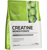 OstroVit Creatine Monohydrate, Green Apple, 300 g