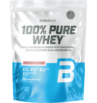 BioTech 100% Pure Whey, Strawberry, 1000 g