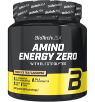BioTech Amino Energy With Electrolytes, Peach Ice Tea, 360 g