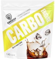 Swedish Supplements Carbo Engine, Delicious Cola, 1000 g