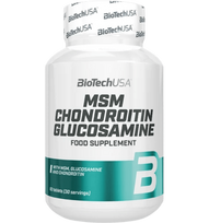 BioTech MSM Chondroitin Glucosamine, 60 tab