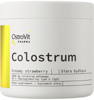 OstroVit Colostrum, Creamy strawberry, 100 g