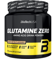 BioTech Glutamine Zero, Peach Ice Tea, 300 g