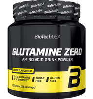 BioTech Glutamine Zero, Lemon, 300 g