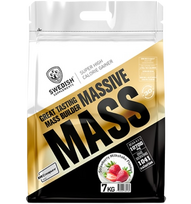Swedish Supplements Massive Mass, Strawberry Milkshake, 7000 g