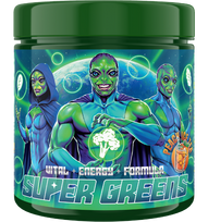 Swedish Supplements Super Greens, Peach Ice Tea, 250 g
