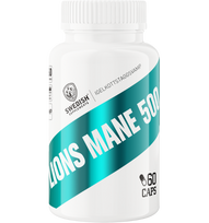 Swedish Supplements Lions Mane 500, 60 kap