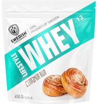 Swedish Supplements Lifestyle Whey, Cinnamon Bun, 450 g