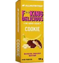 Allnutrition F*cking Delicious Cookie, Banana Peanut Butter, 128 g