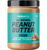 BioTech Peanut Butter, Smooth, 400 g