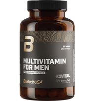 BioTech Multivitamin for Men from organic sources, 60 tab
