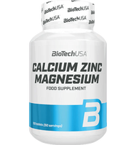 BioTech Calcium Zinc Magnesium, 100 tab