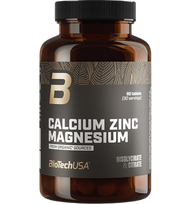 BioTech Calcium Zinc Magnesium from organic sources, 90 tab