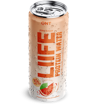 QNT Liife Protein Water, Blood Orange & Ginseng, 330 ml