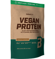 BioTech Vegan Protein, Hazelnut, 500 g