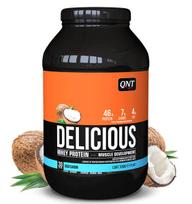 QNT Delicious Whey Protein, Belgiško šokolado, 908 g