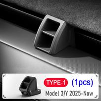 Oro gaiviklio adapteris Tesla Model Y Juniper Model 3 2025 2026 priedams Oro išleidimo angos aromaterapijos spaustukas Automobilio oro ventiliacijos spaustukas