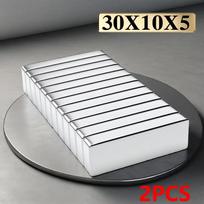 30x10x5mm blokas Šaldytuvo magnetukai imanes para manualidades Šaldytuvui, Biurui, „Pasidaryk pats“ gray