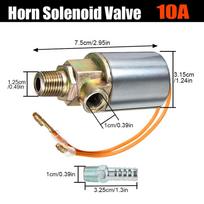 12V 24V Automobilio Metalinis Oro Signalas Solenoidinis Vožtuvas Sunkvežimio Oro Signalui Didelio Galingumo Elektrinis Solenoidinis Vožtuvas Traukinio Laivo Atsarginių Dalių Rinkiniai