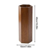 Skėčių laikiklis prieškambariui Medinis skėčių stovas Kūrybingas kibiras svetainei Garažui Patalpoje Viešbučiui Restoranui Laikykite savo