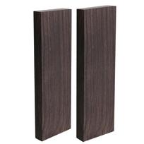 Juodmedžio medienos ruošiniai gitaros priedai 120x40x10/50mm raižyti medienos blokai nebaigti mediniai blokai, skirti drožybai  pasidaryk pats 120x40x10mm
