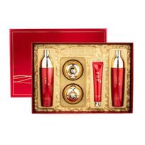 Yedamchae Red Ginseng Gold Premium 5-Piece Skincare Set – Toner, Lotion, Essence, Cream & Eye Cream Red Ginseng Gold Premium 5-Piece Skincare Set