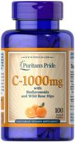 C-1000 with Bioflavonoids & Wild Rose Hips, 1000mg - 100 caplets - Puritan's Pride