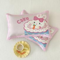 Shengbai Kids Ice Silk Pillow and Pillowcase Set