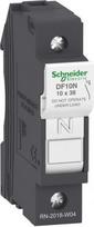 Fuse carrier, TeSys DF, 1P Neutral, 32A, 690VAC, fuse size 10x38mm, with tubular link DF10N | 3389119407212