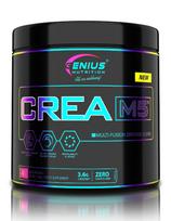 CREA-M5 – multifunkcinis kreatino mišinys jėgai, energijai ir ištvermei | Genius Nutrition (200 kapsulių / 40 porcijų)