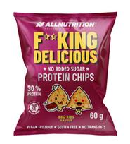 Fitking Delicious Protein Chips – BBQ Ribs baltyminiai traškučiai | AllNutrition (60 g)