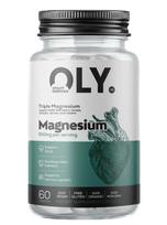 Triple Magnesium – magnio kompleksas (malatas, bisglicinatas, tauratas) 500 mg | Oly (60 kapsulių)