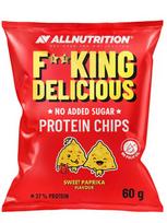 "Protein Chips Sweet Paprika" Veganiški Baltyminiai Traškučiai 'AllNutrition' 60g