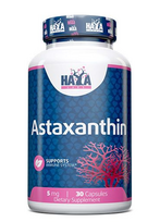 'Astaxanthin Forte' 5mg Astaksantinas 'Haya Labs' (30caps/30porc)