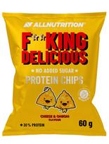 "Protein Chips Cheese Onion" Veganiški Baltyminiai Traškučiai 'AllNutrition' 60g