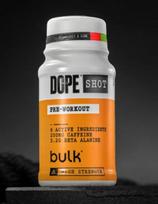 Dope Pre-Workout Shot – prieštreniruotinis energijos shot | Bulk (60 ml / 1 porcija) - blue-raspberry