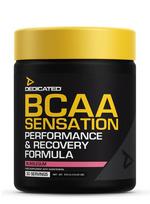 BCAA Sensation V2 – Amino rūgščių kompleksas 4:1:1 | Dedicated Nutrition (417 g/30 porcijų) - sour-candy-chews